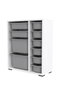 Hanah Home Zen 2D2K6U Blanco y Gris